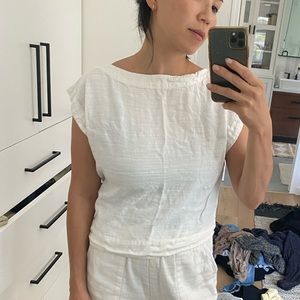 Tribe alive linen everyday top